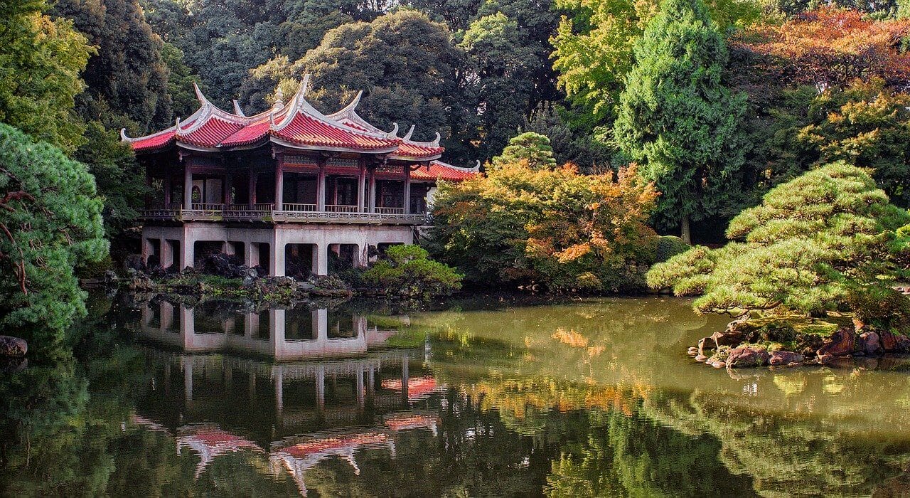 tokyo, park, nature