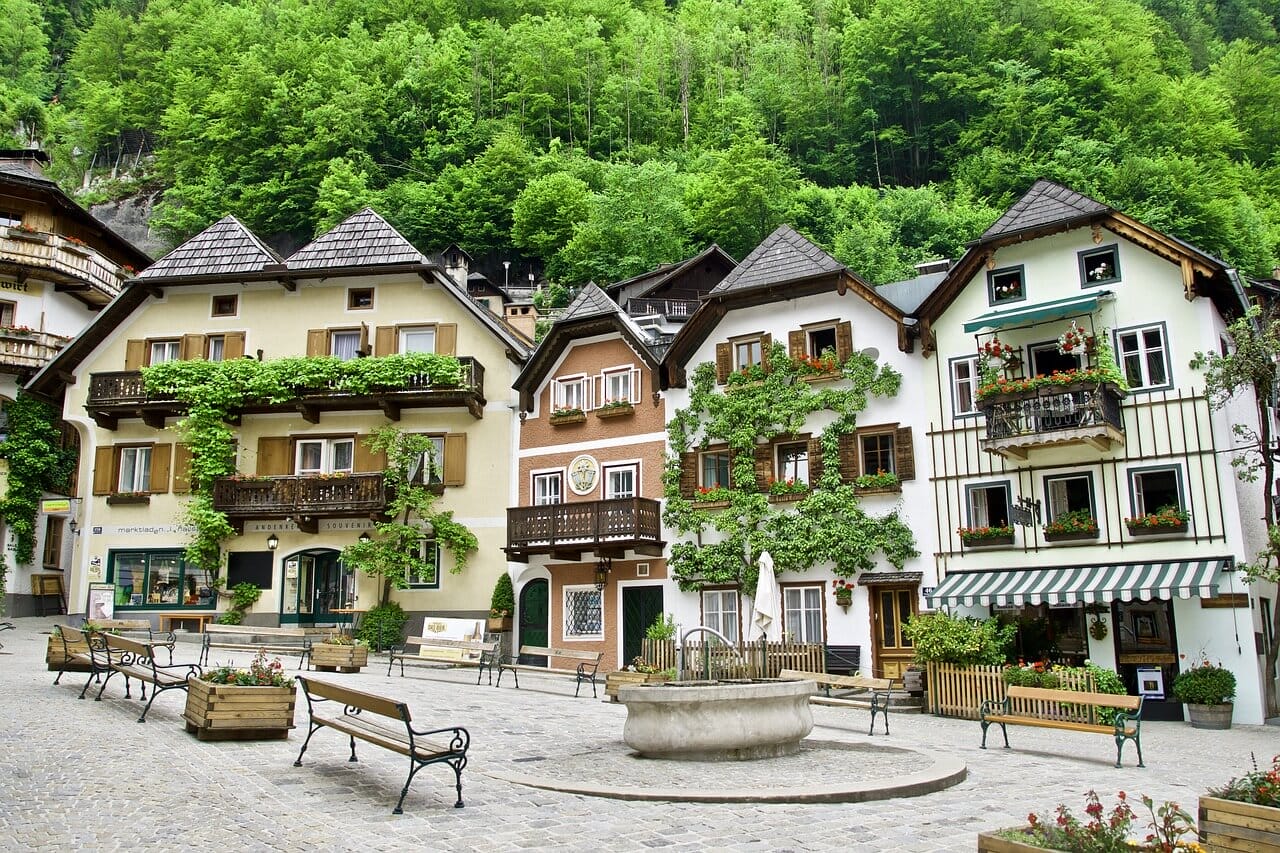hallstatt, austria, village