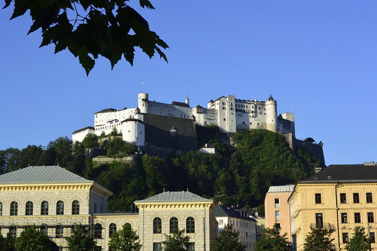 salzburg, austria, hohensalzburg fortress