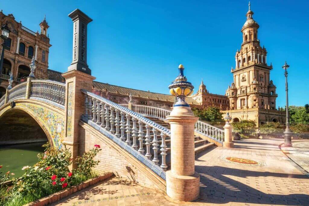 Plaza de España, Avenida Isabel la Católica, Seville, Spain