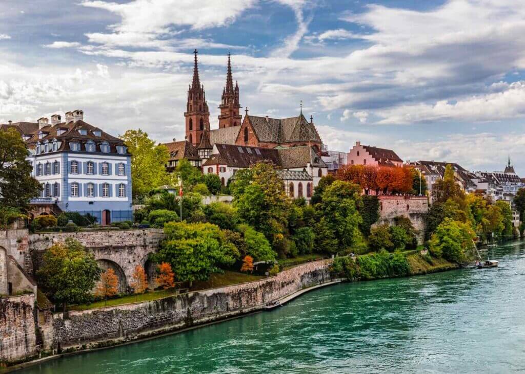 Gorgeous View of Basel, Switzerland