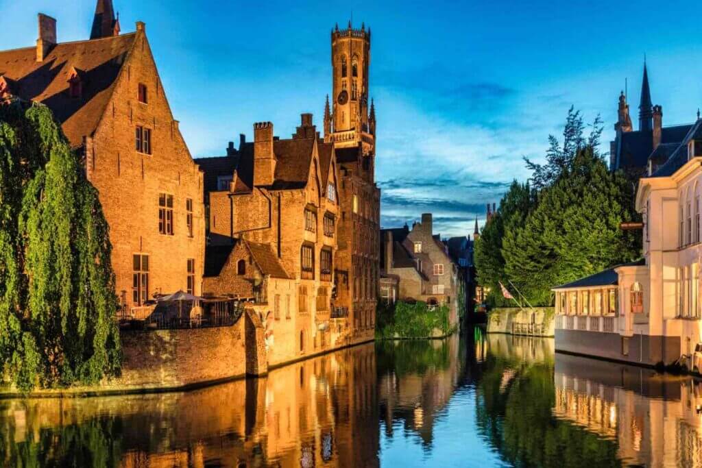 The Famous View in Bruges. Wow!