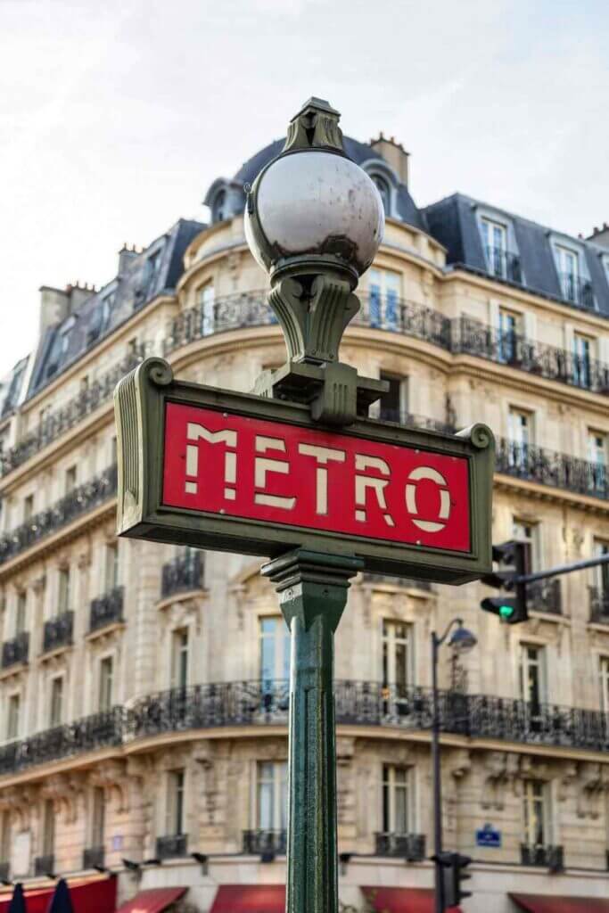 Use a Paris Transport Pass to get around!