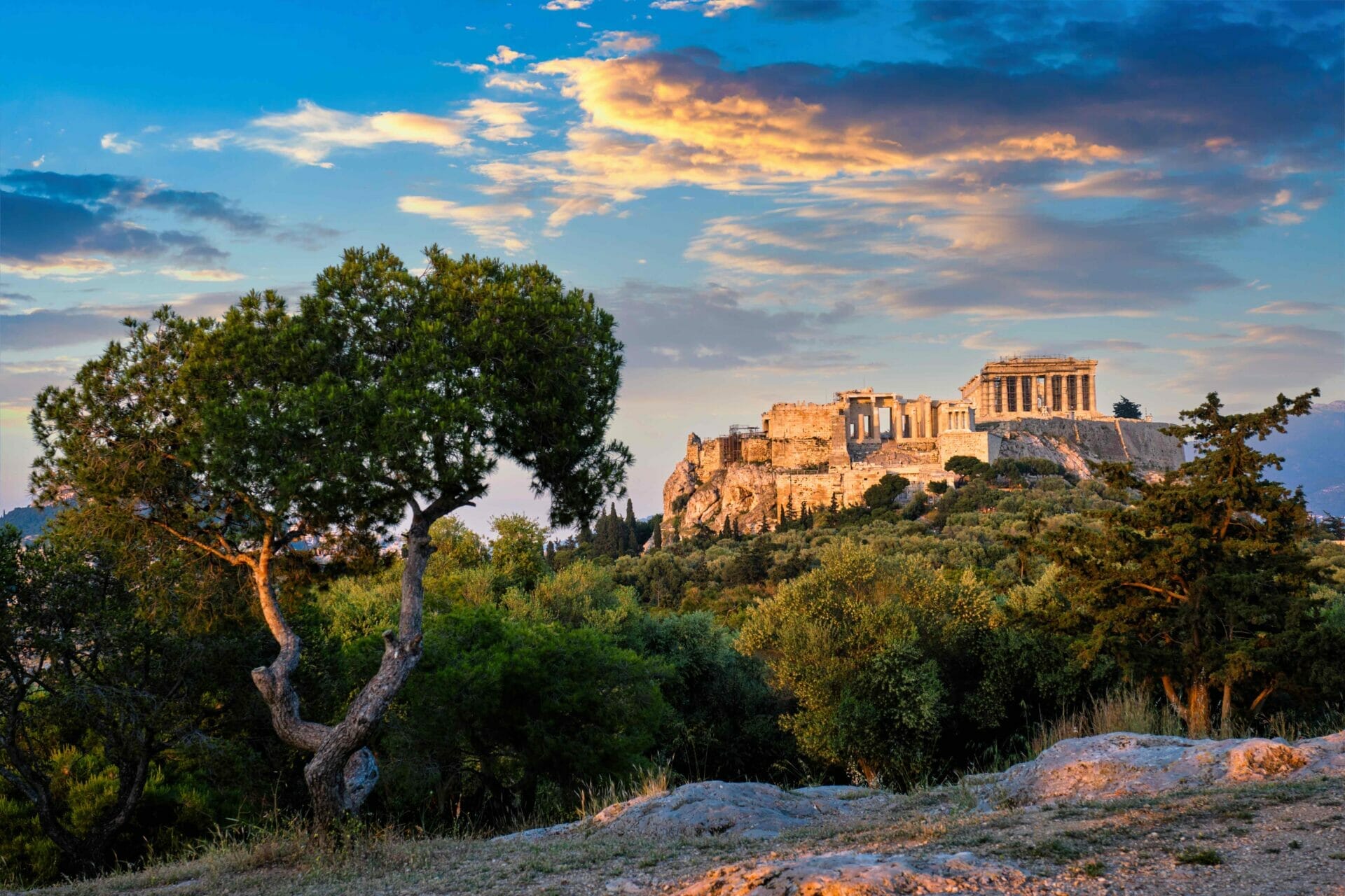 Famous greek landmarks