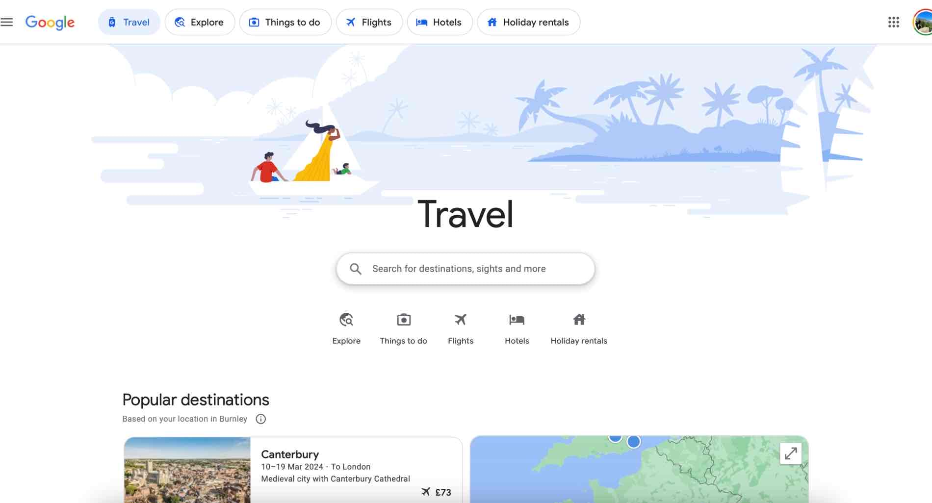 google travel