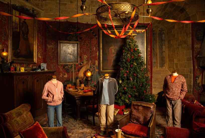 Hogwarts at christmas