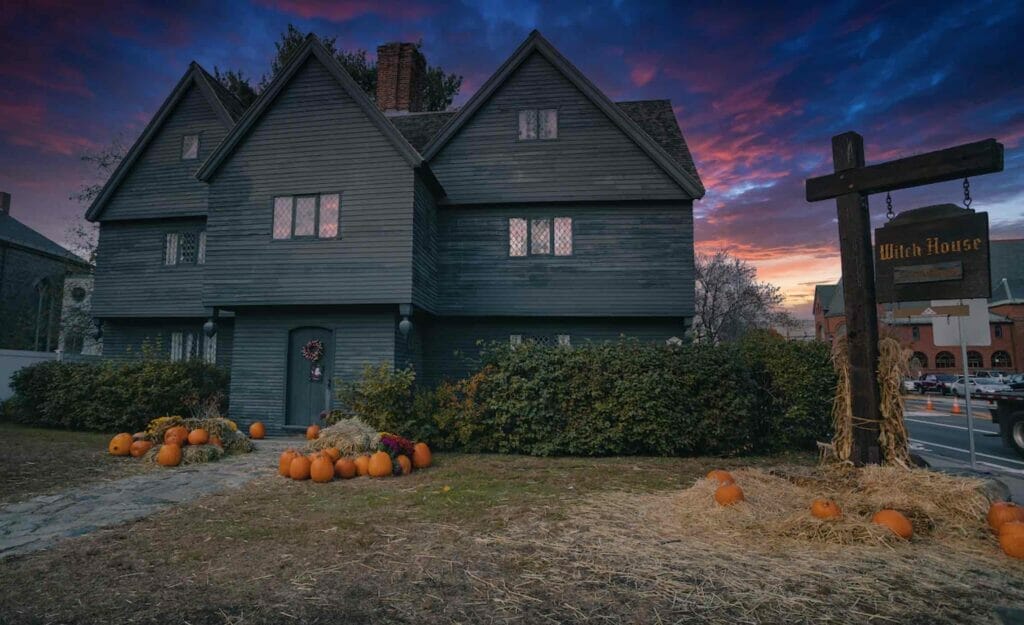 Salem Massachusetts at Halloween