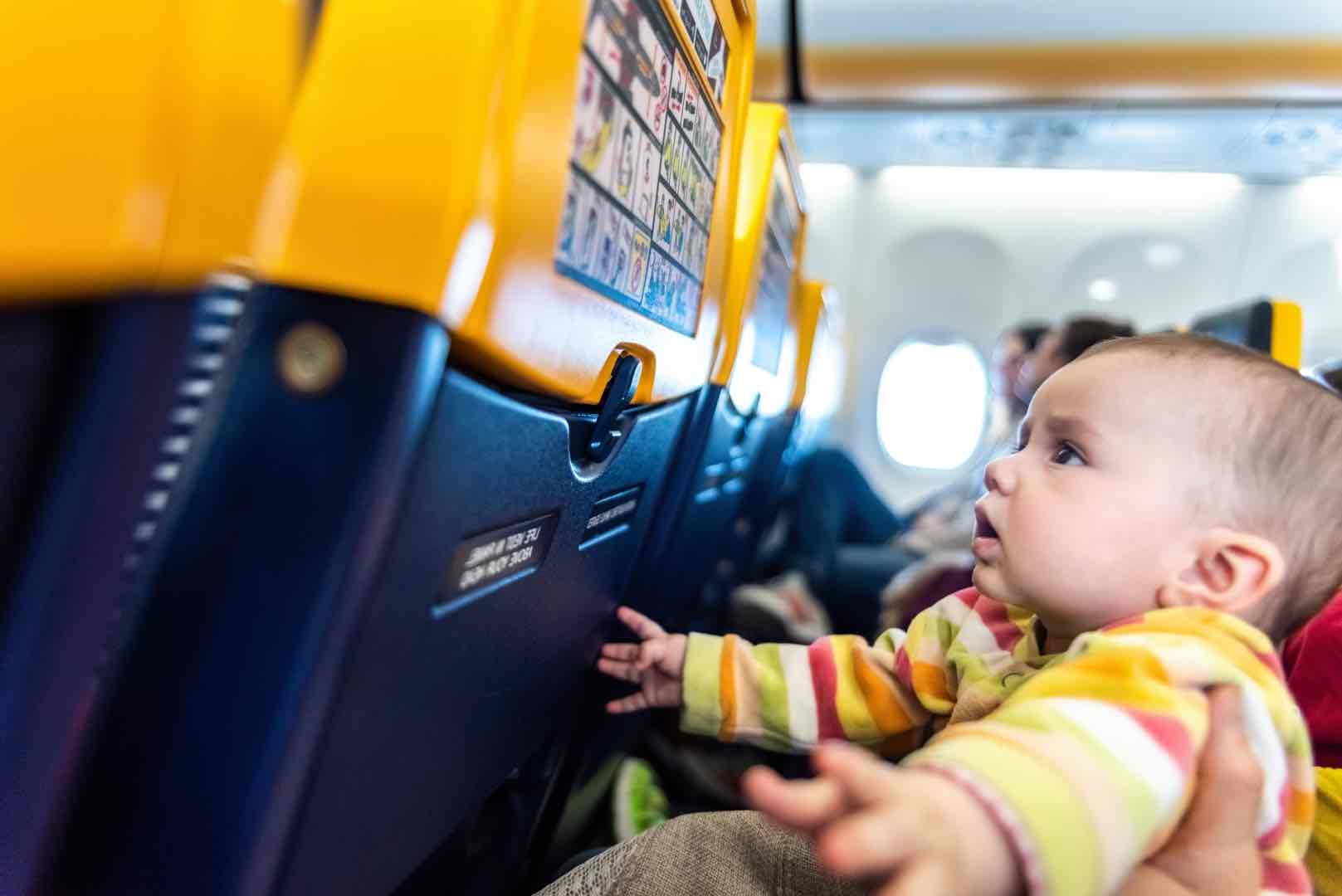 flying with a young baby
