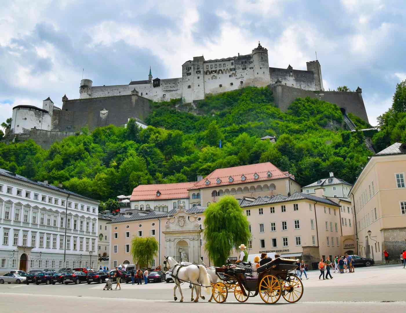 salzburg square view