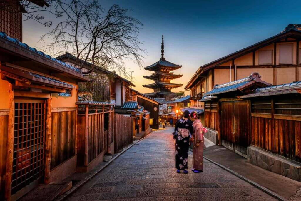 Feel the history at Kyoto, Japan