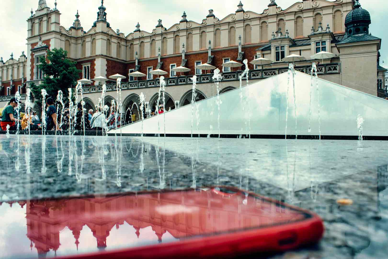 Krakow Water fountain