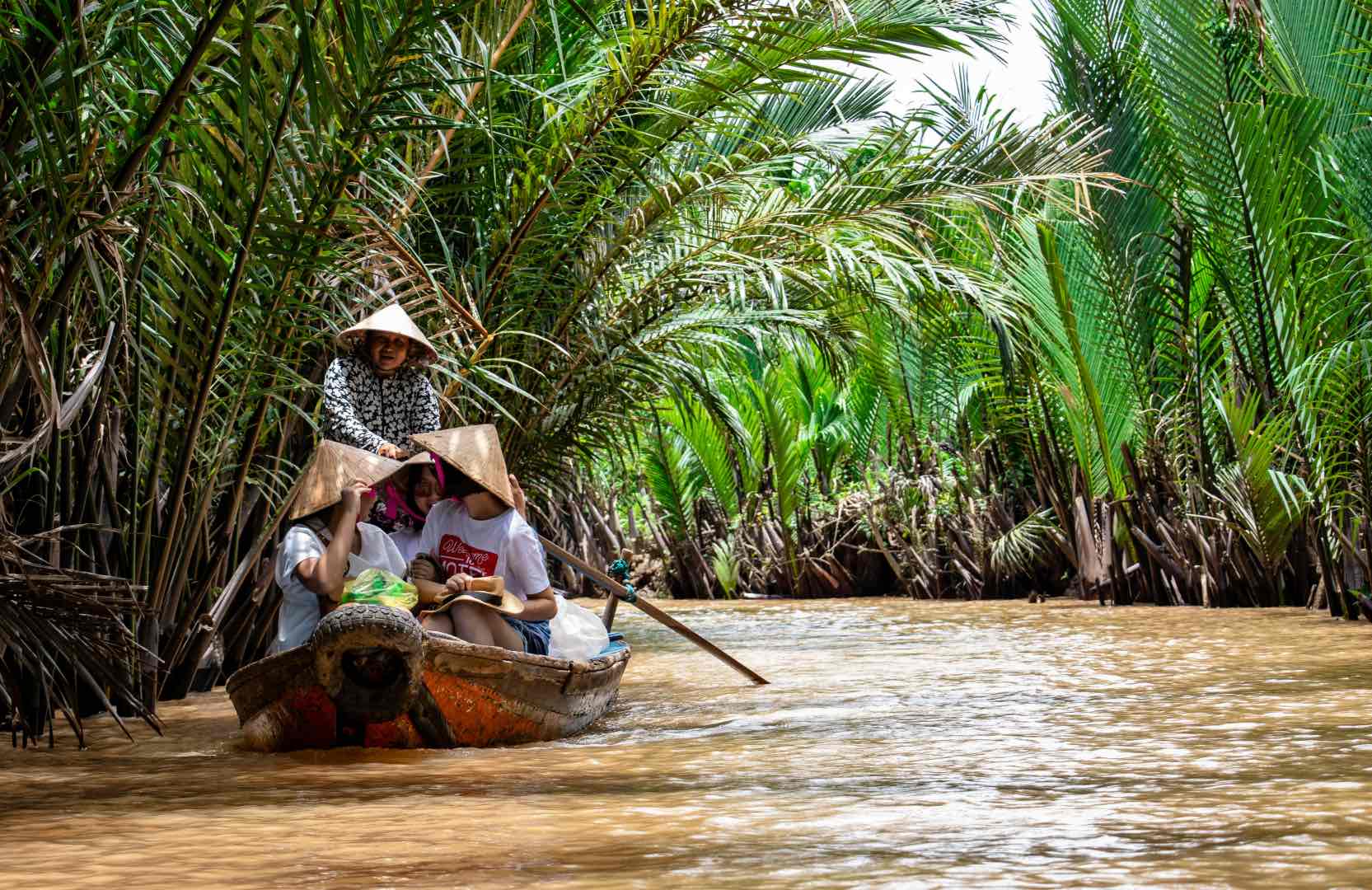 Mekong Delta River.