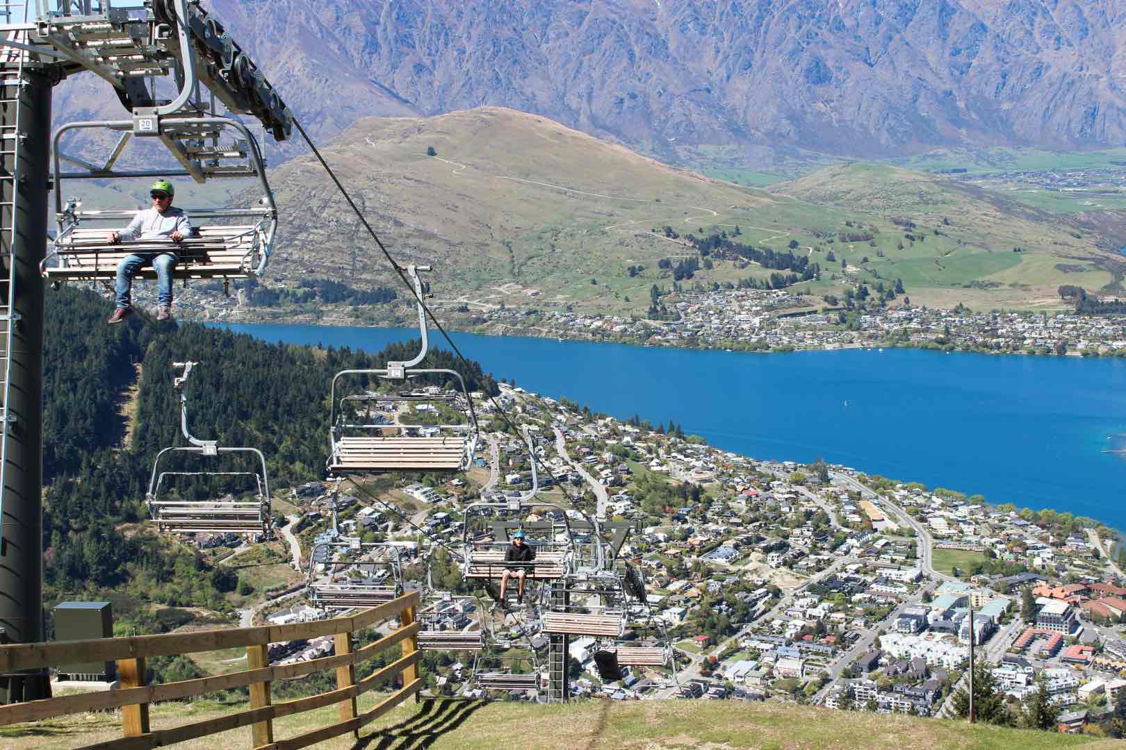 Ski Lifts used during the summer