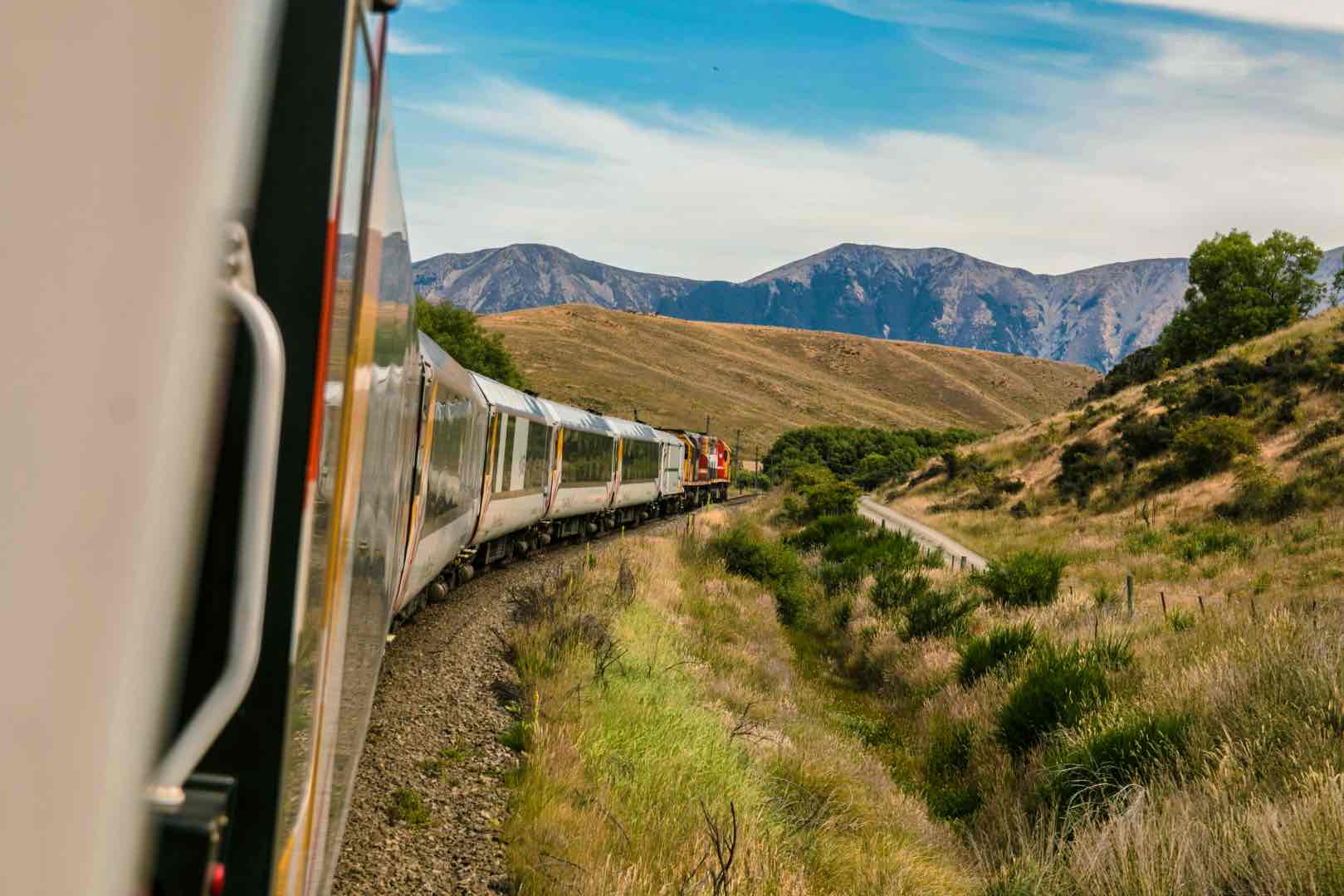 Sleeper Train on it's journey