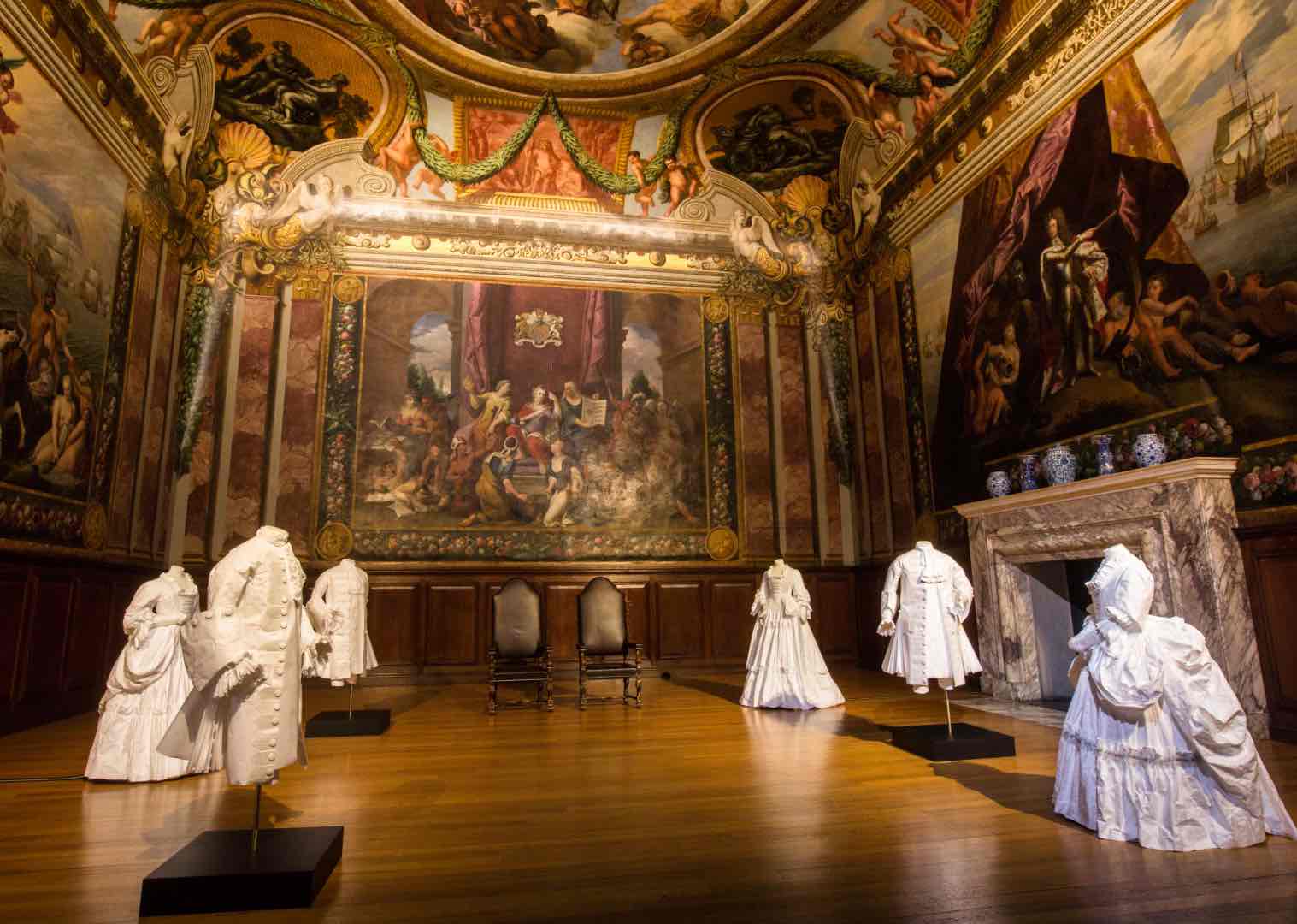 The Queens room at hampton Court Palace