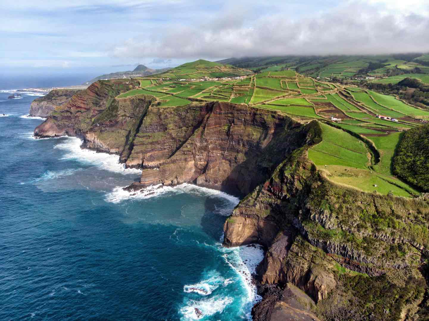 Azores Region in Portugal. Lush green!