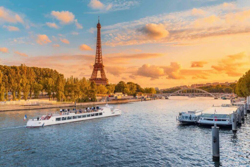 Paris, France, Europe in June