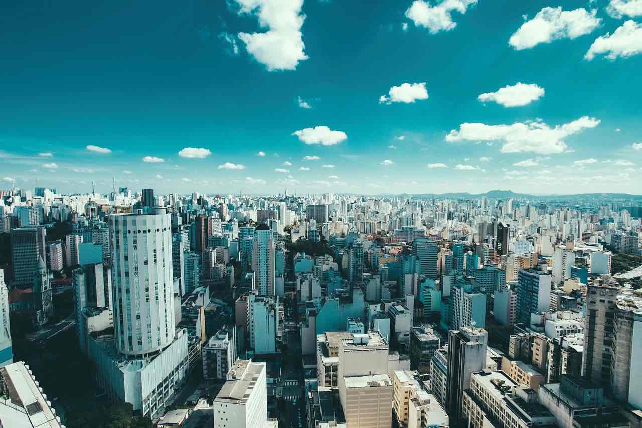 Sao Paulo city view. Brazil