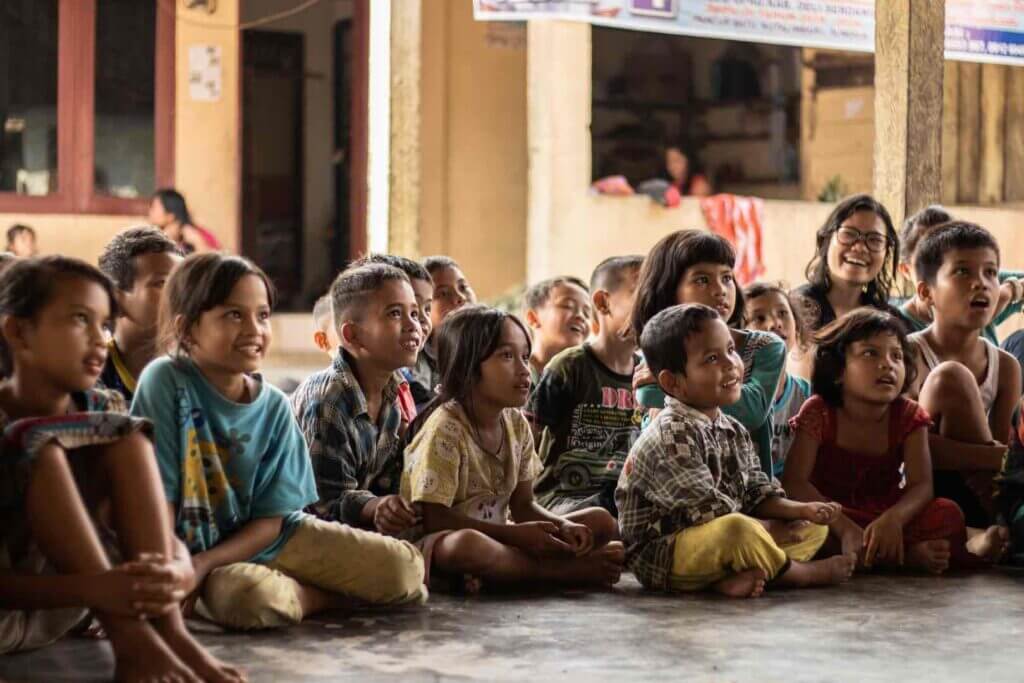 Teaching Children in Indonesia