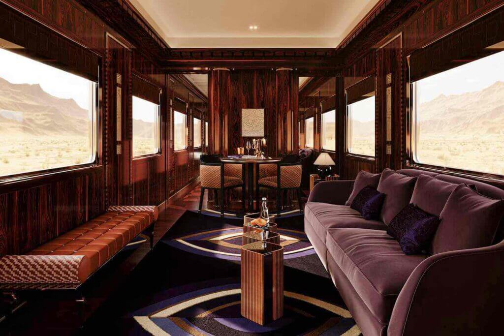 Inside the Orient Express!