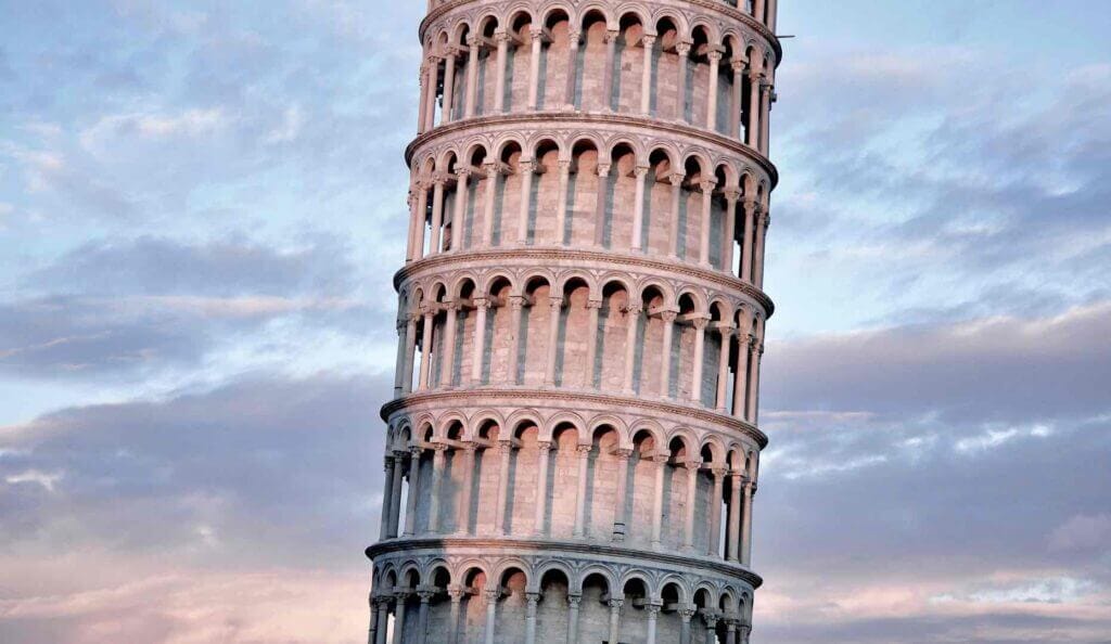 The leaning tower of Pisa! italy
