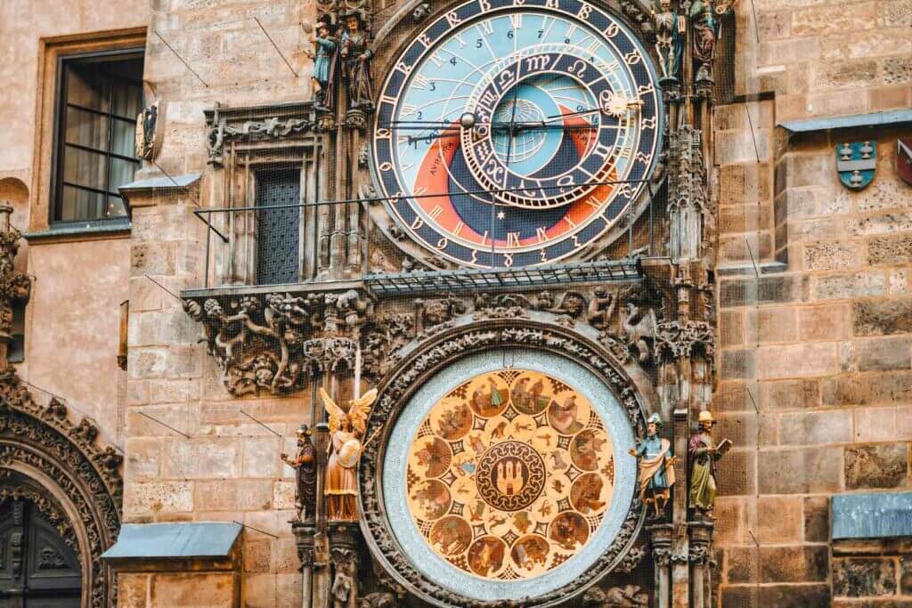 Prague's Astronomical Clock.