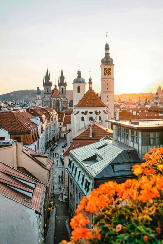 Prague's Rooftops.