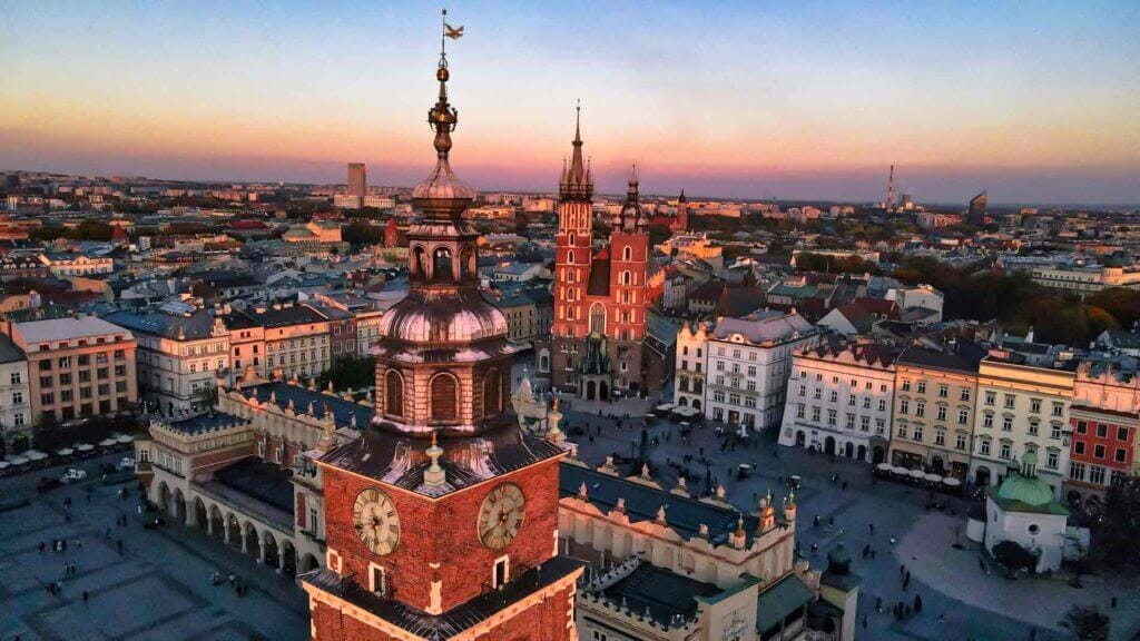 Why Visit Krakow? - Krakow's main square.