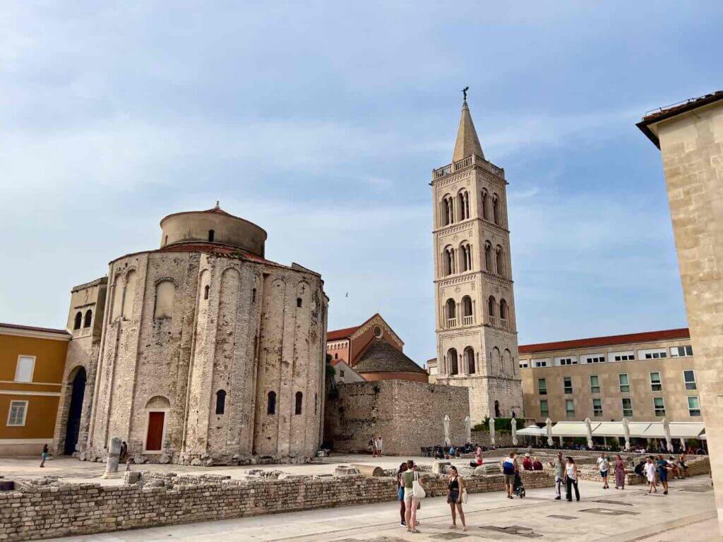 Zadar, Roman Forum and Tower