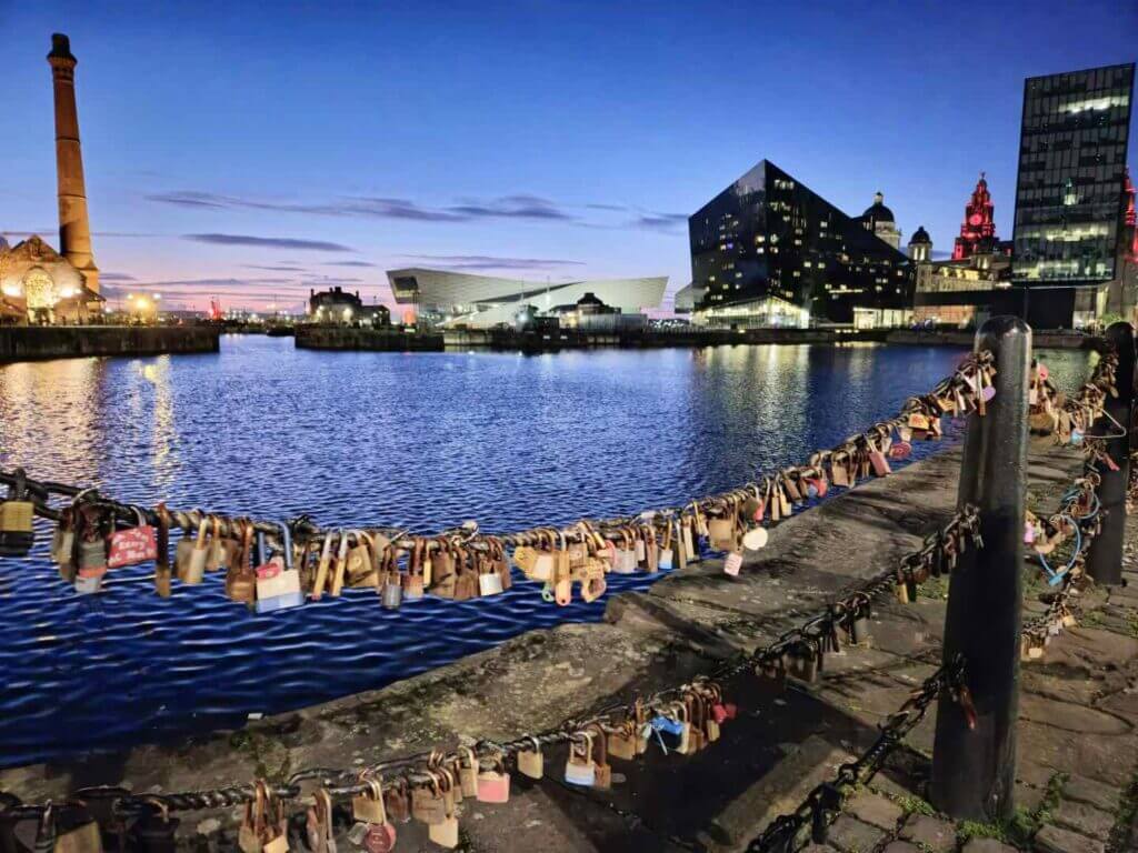 Liverpool Docklands at Night