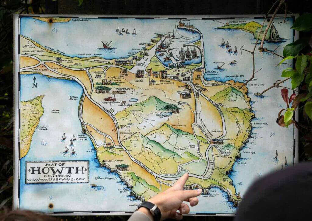 Map of Howth