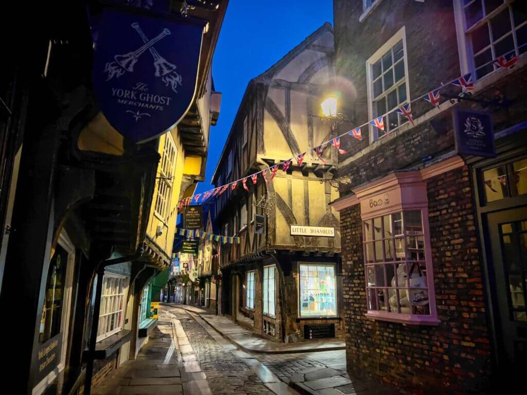 York, The Shambles - October