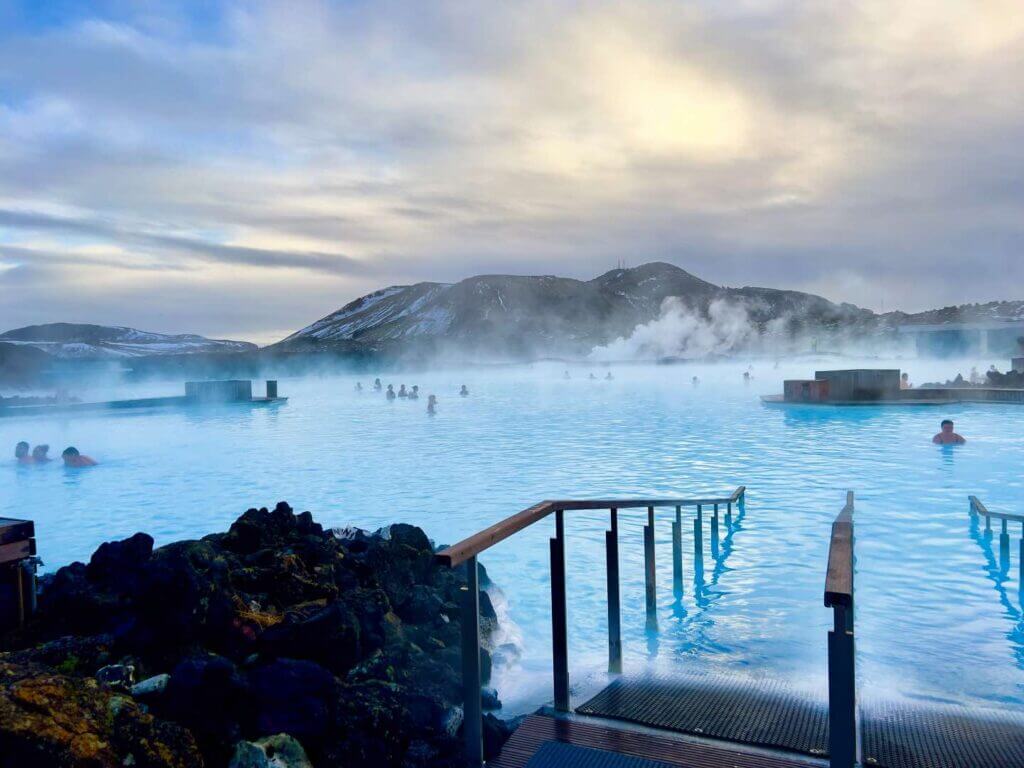 Thermal waters at the Blue Lagoon