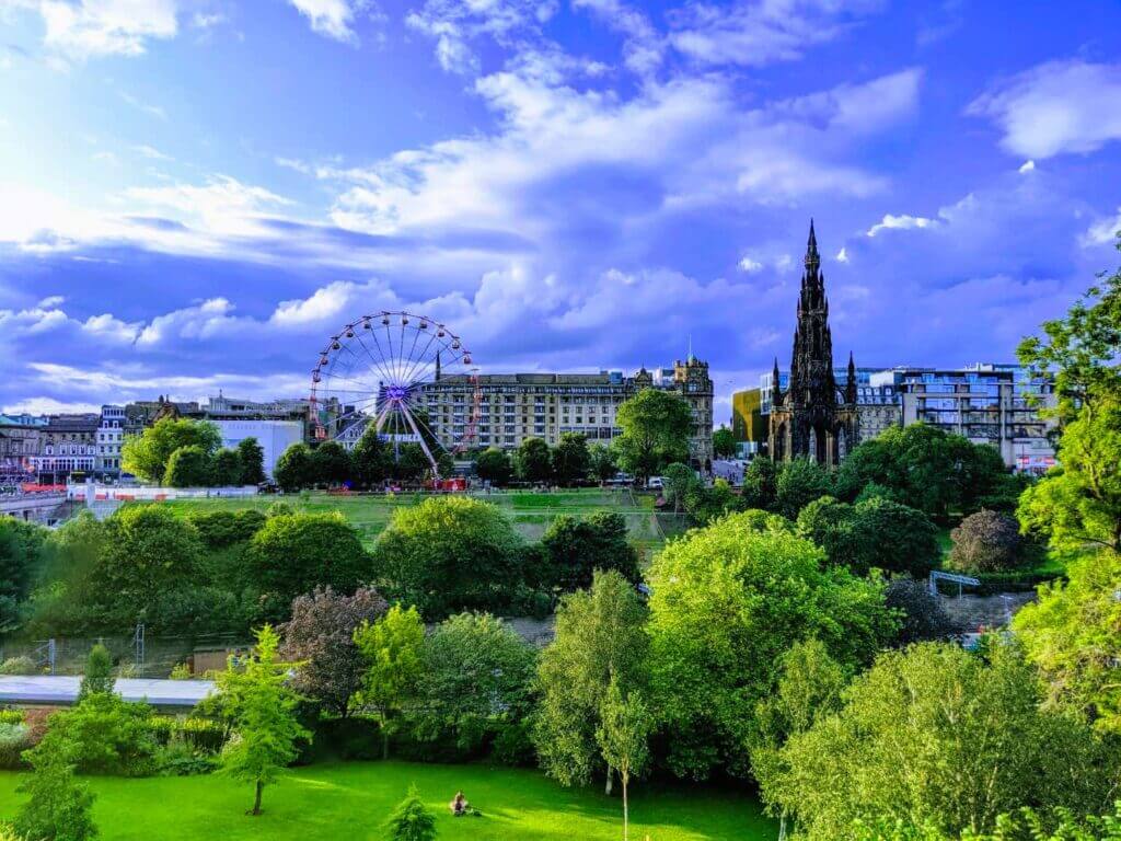 Edinburgh is quite beautiful!